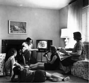 1950s tv set